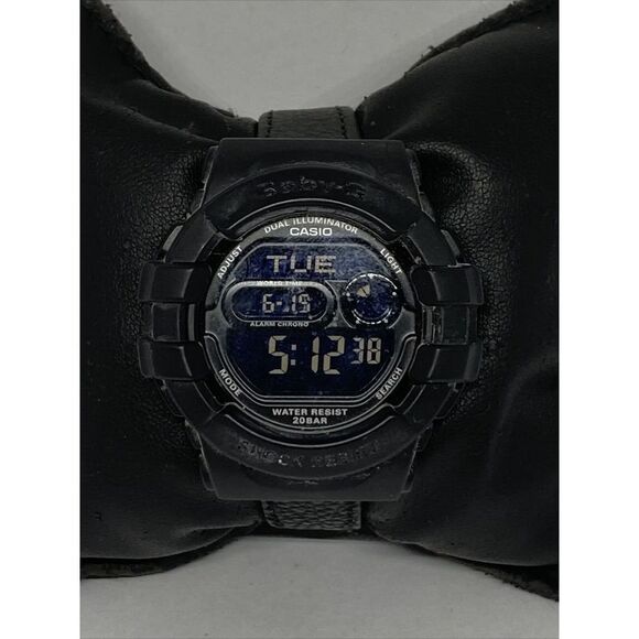 Casio Baby-G BGD-140 Women\'s Black Leather Digital Dial Quartz Watch WO316 main image 8